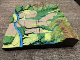 3D model West view of Wilsonville