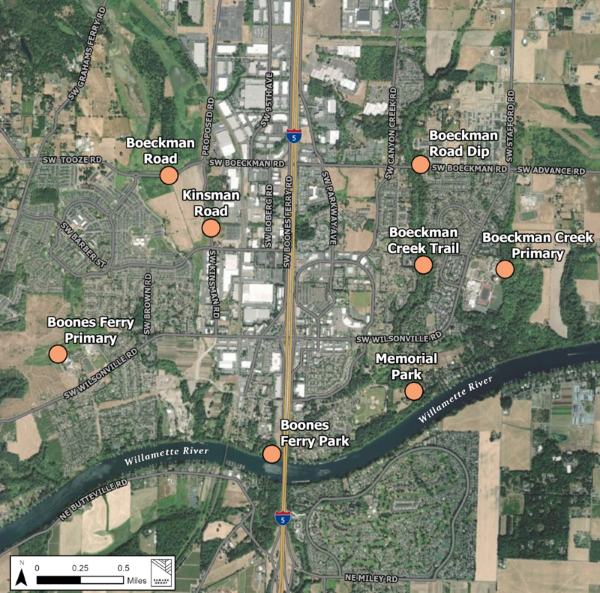 wildlife monitoring map